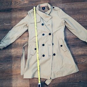Gap Tan Trench Coat